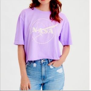 American Eagle NASA crop top size small